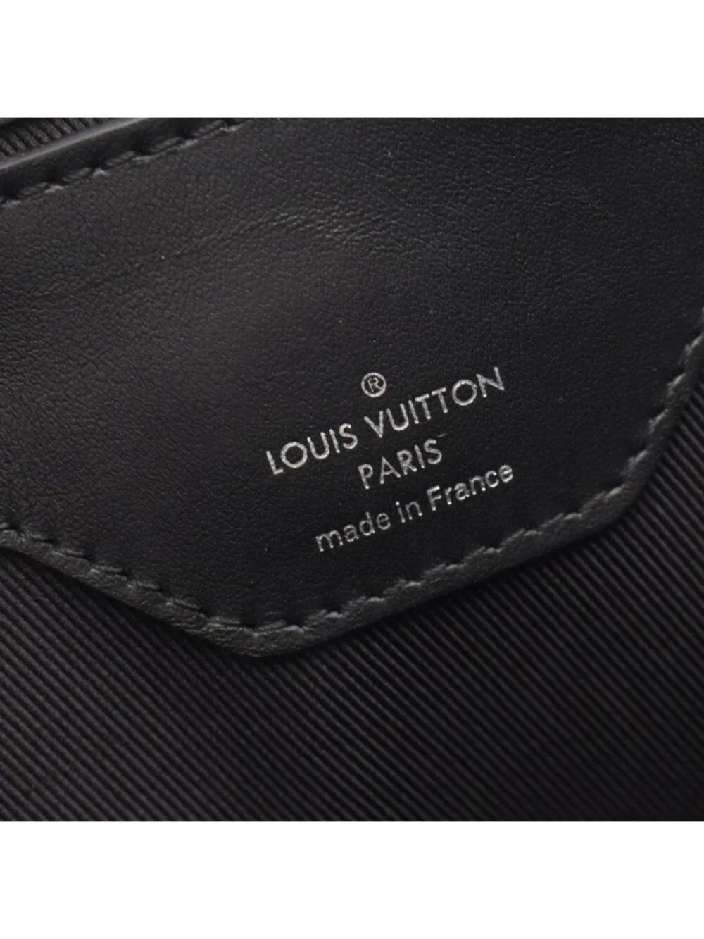 Louis Vuitton Tote Grand Sac LV Circle Noir Leather
